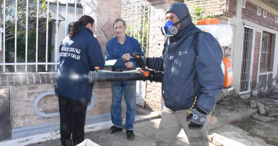 Continuacutean con las medidas preventivas del dengue en los barrios