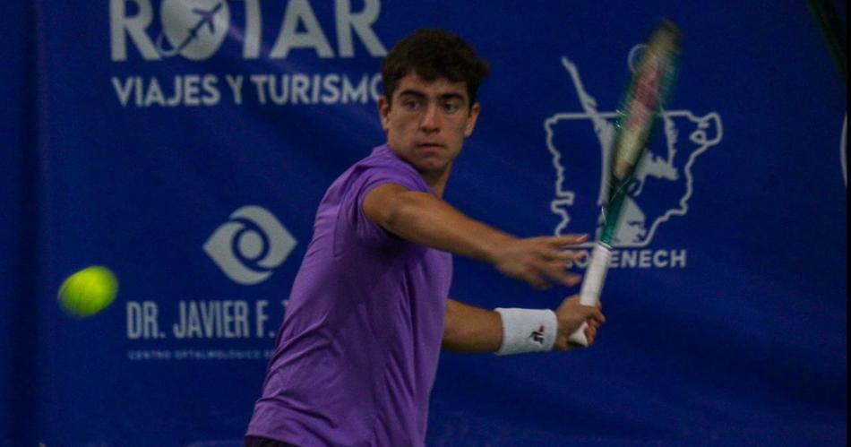 Lucca Guercio sumoacute su primer punto ATP