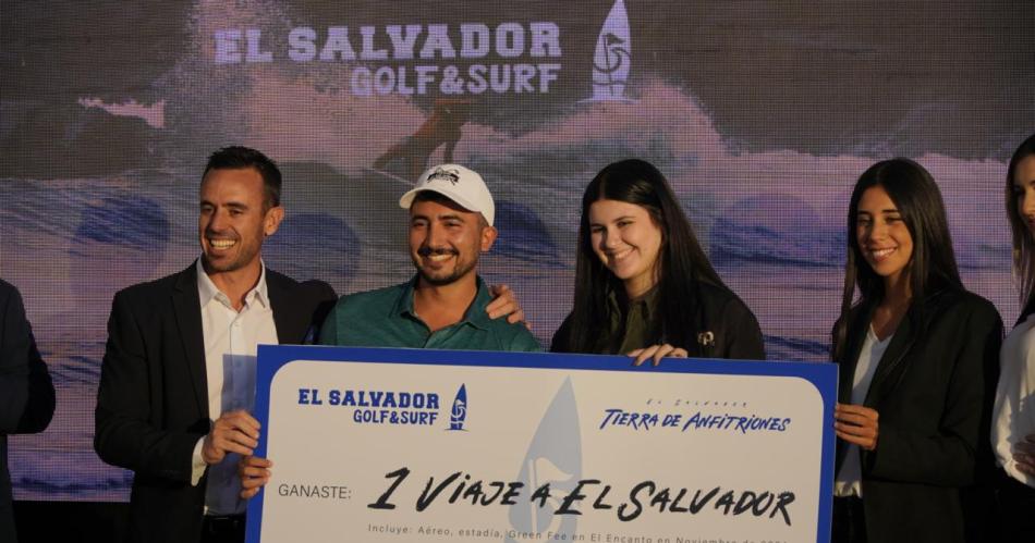 Exitoso comienzo para el primer torneo El Salvador golf amp surf