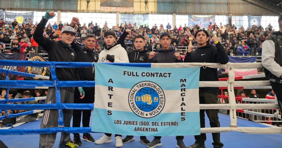 Los Juriacutees hizo historia en competencia mundial de artes marciales