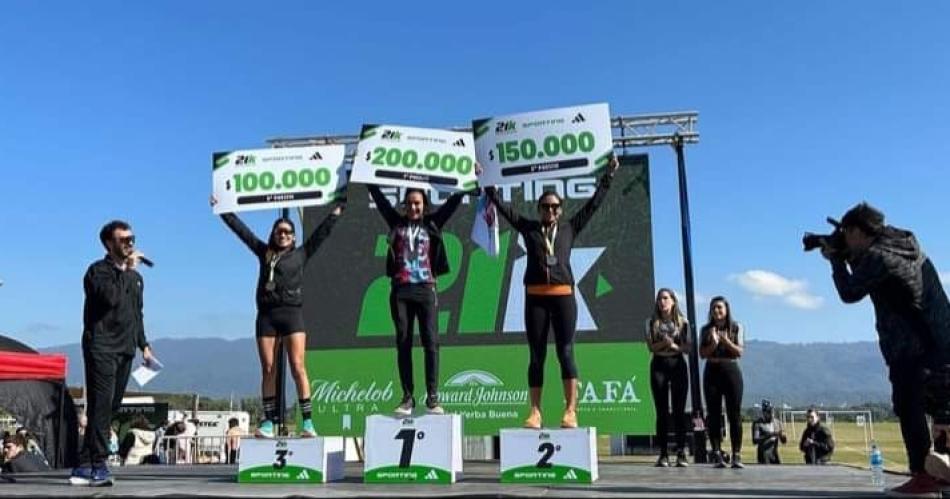 Santiago hizo sentir su poderiacuteo atleacutetico en Yerba Buena Tucumaacuten