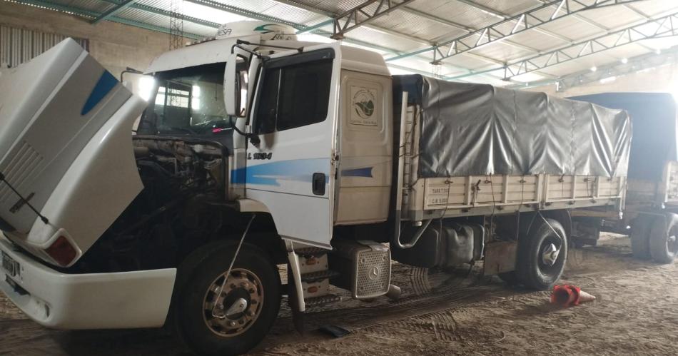 Hallan escondido en Beltraacuten un camioacuten robado en Entre Riacuteos