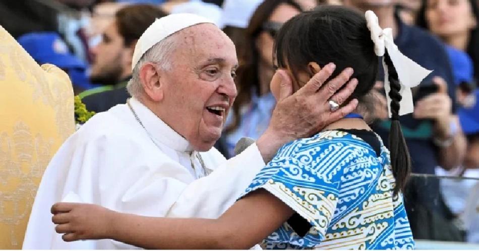 El Papa inauguroacute la Jornada Mundial de la Infancia
