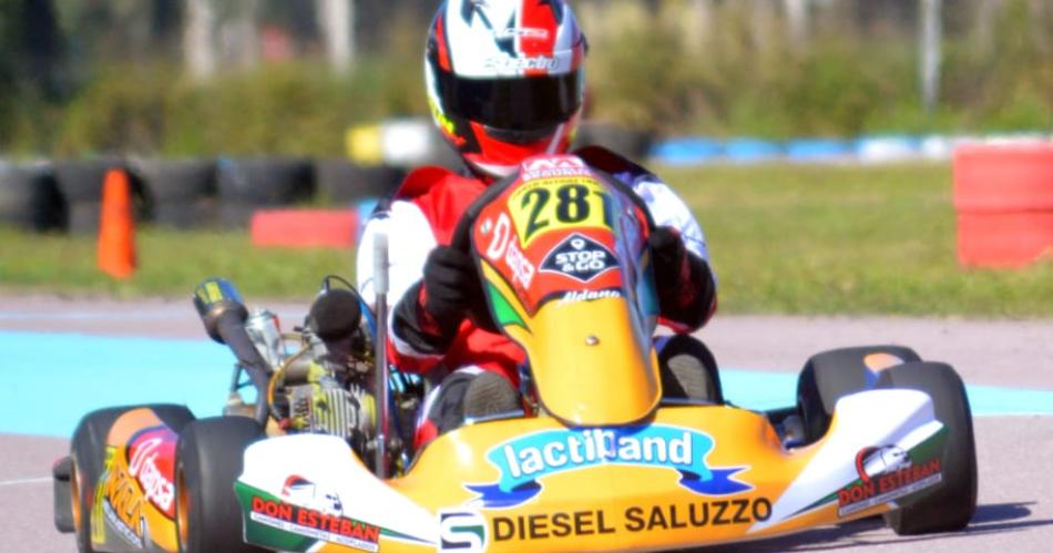 Pablo Alegre se impuso en la segunda fecha del campeonato santiaguentildeo de Karting