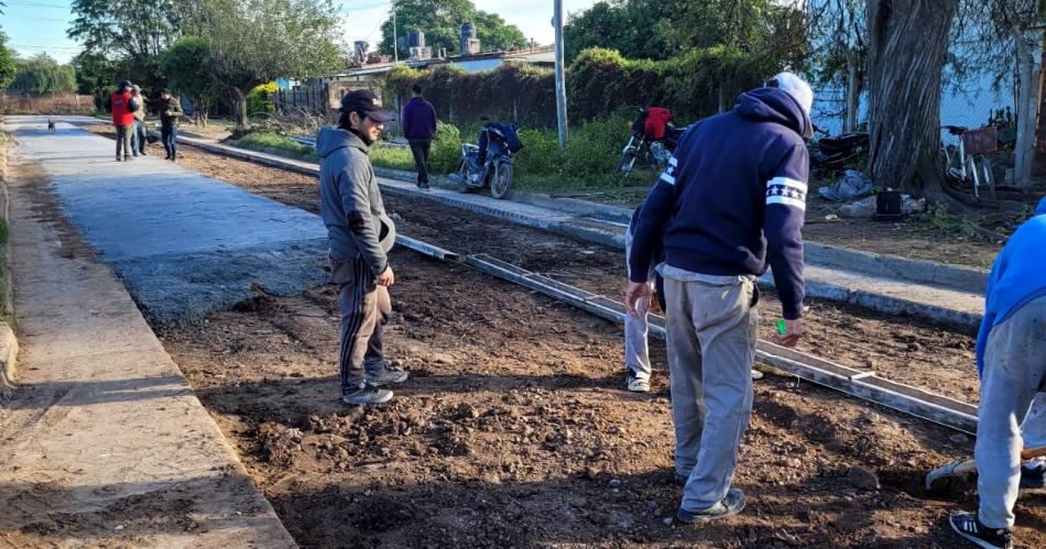 Avanza la obra puacuteblica con miras a los 120 antildeos de Quimiliacute