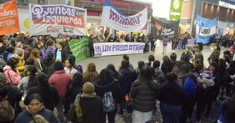 Ni una menos- Santiago se hizo sentir en las calles