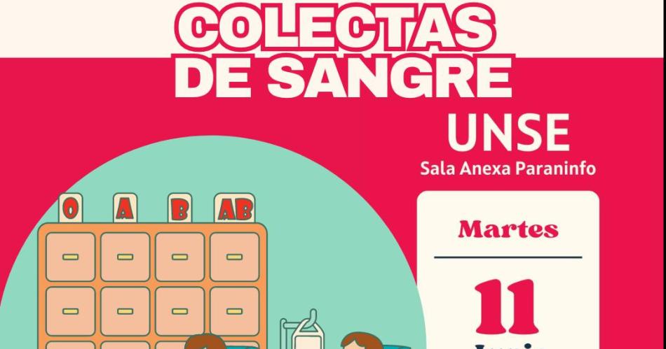 En el Mes del Donante Voluntario de Sangre organizan colectas en instituciones del medio