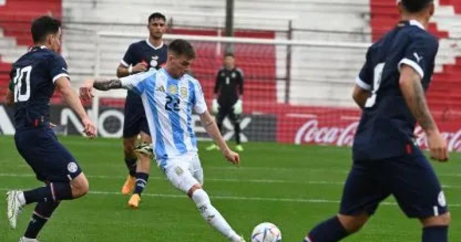 Argentina goleoacute a Paraguay en el primer amistoso del sub-23