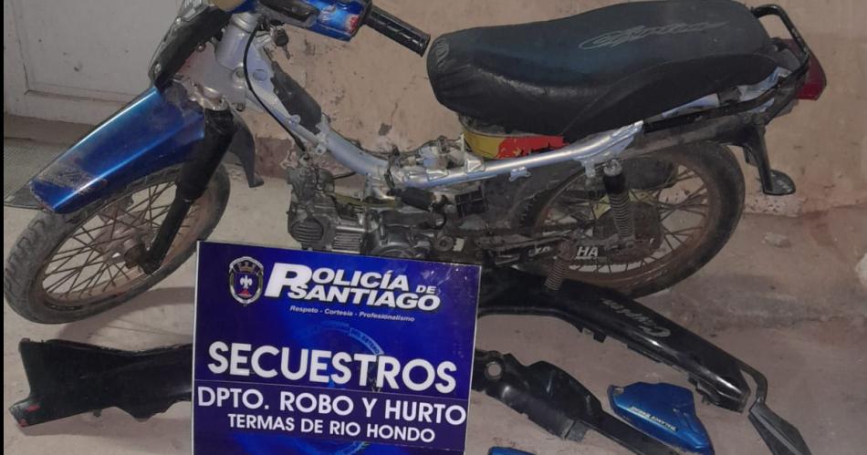 Logran recuperar una moto robada hace once antildeos