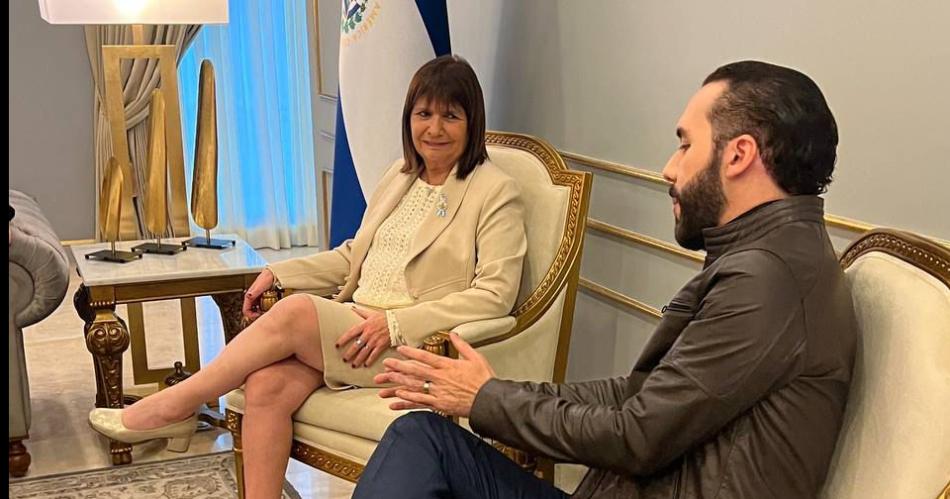 El Salvador- Bullrich se reunioacute con el presidente Bukele