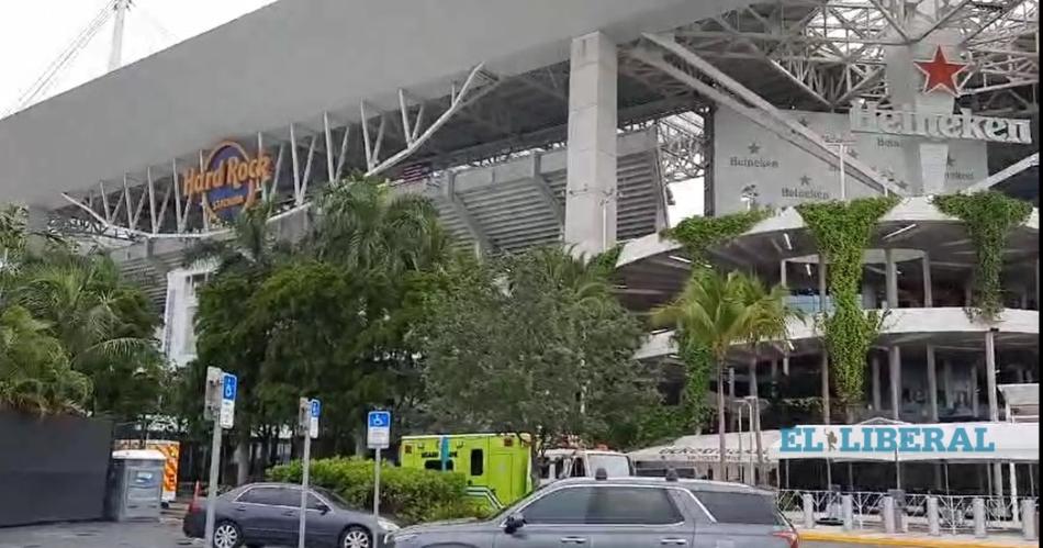 VIDEO  EL LIBERAL en el estadio donde Argentina jugaraacute la 3ordm fecha de la Copa Ameacuterica