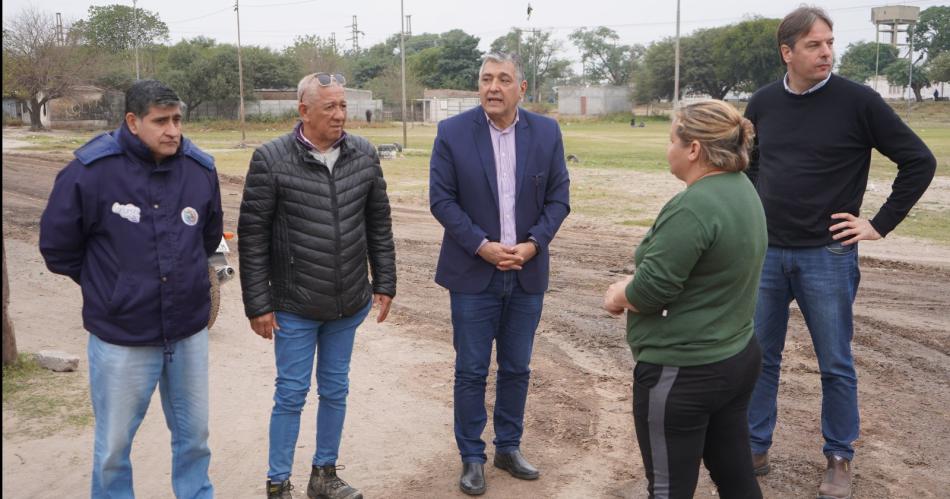 La Municipalidad bandentildea realiza mejoras en el Bordm La Isla