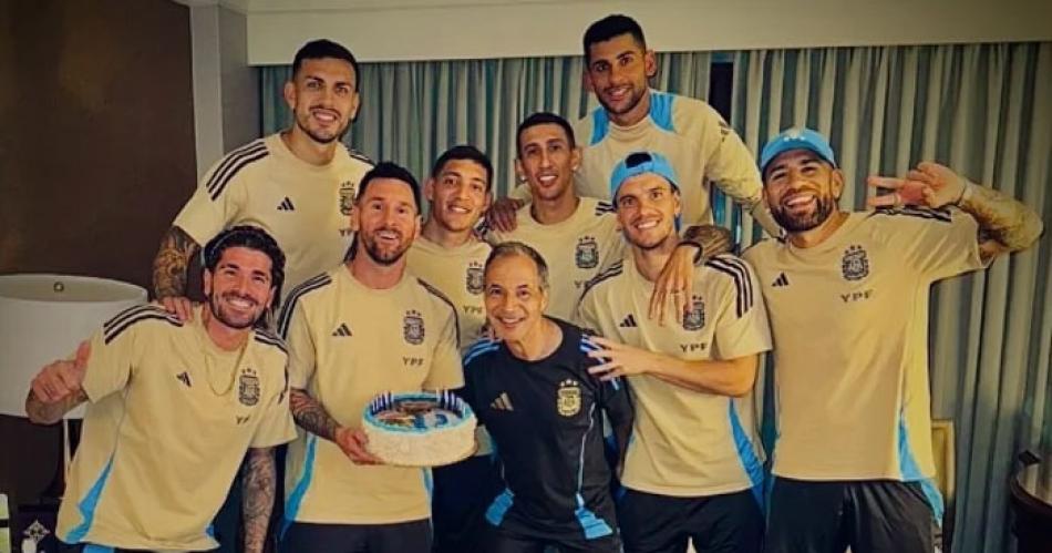 El saludo de Messi por su cumpleantildeos