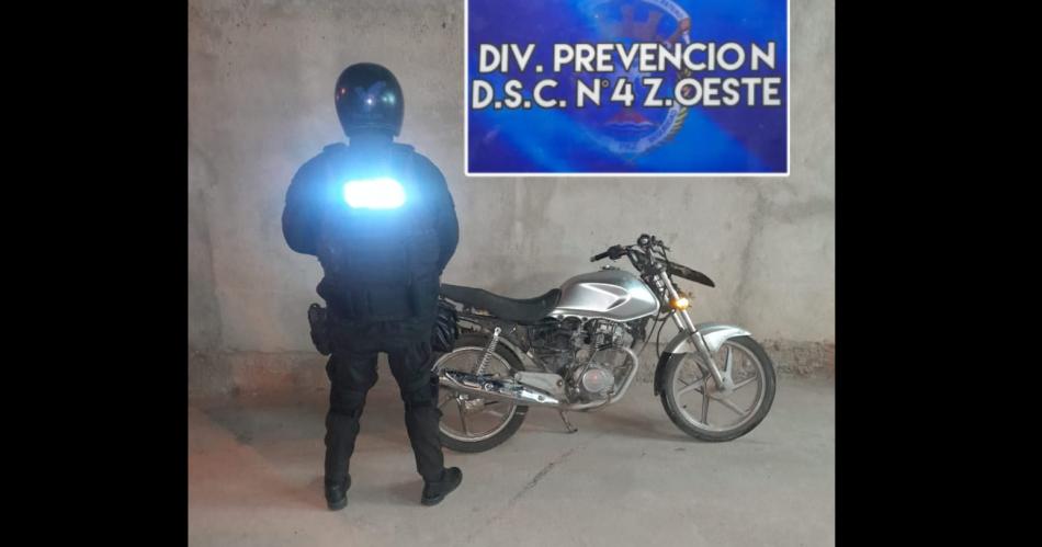 Vecinos ayudaron a recuperar una moto robada por conocidos delincuentes