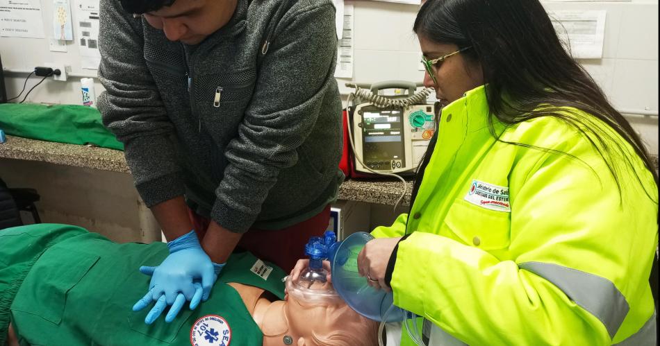 El SEASE junto al Hospital de Traacutensito de Lavalle realizaron una jornada de capacitacioacuten 