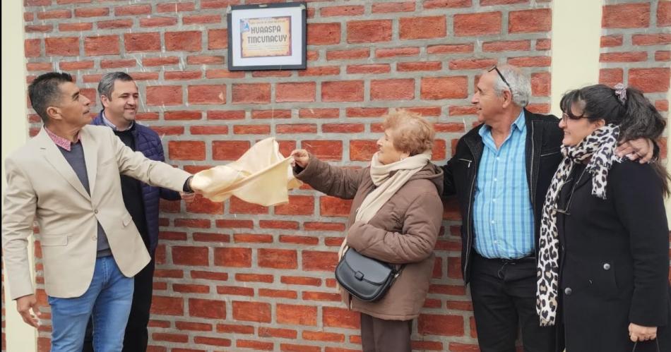 La escuela de Villa Mataraacute festejoacute sus 105 antildeos con inauguracioacuten de obras