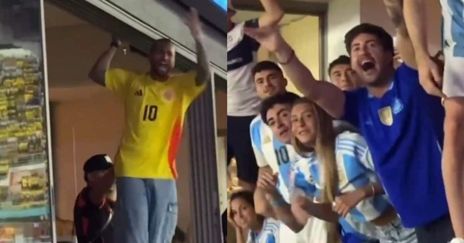 VIDEO- La picante pelea de Maluma con los hinchas argentinos tras la final de la Copa Ameacuterica