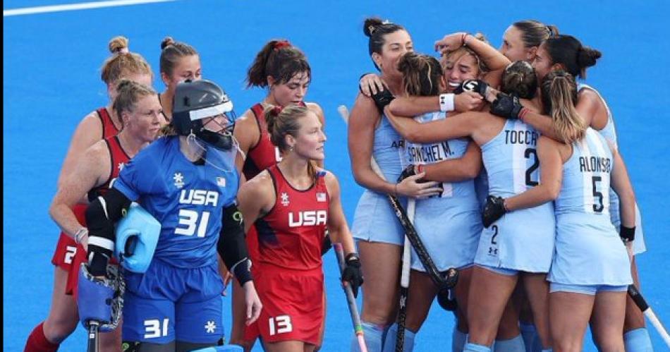 Las Leonas impusieron su poderiacuteo ante EEUU