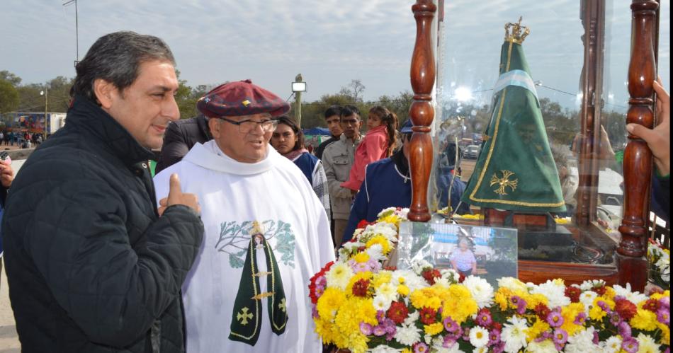 El vicegobernador Silva Neder acompantildeoacute las celebraciones en honor a la Virgen de Huachana