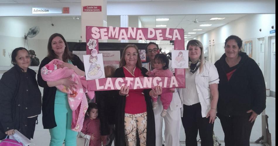 El Hospital Zonal de Friacuteas promueve la lactancia materna