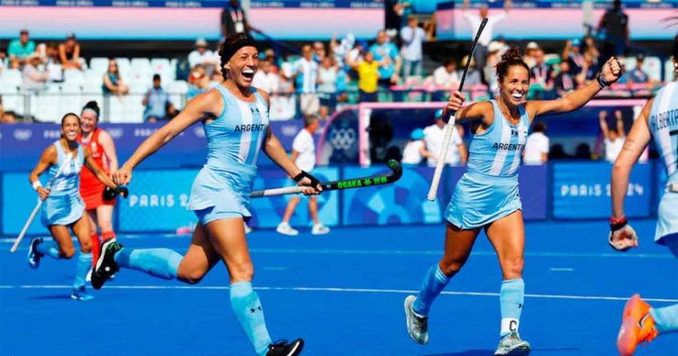 Las Leonas golearon a Gran Bretantildea y avanzan en los Juegos Oliacutempicos