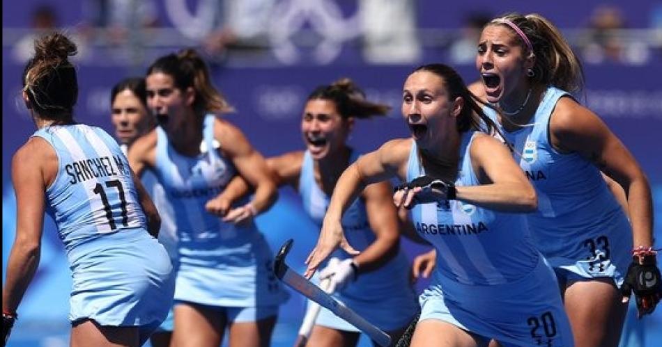 Las Leonas a semifinales despueacutes de una dramaacutetica victoria ante Alemania