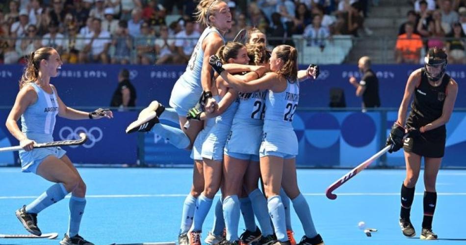 Las Leonas a semifinales despueacutes de una dramaacutetica victoria ante Alemania