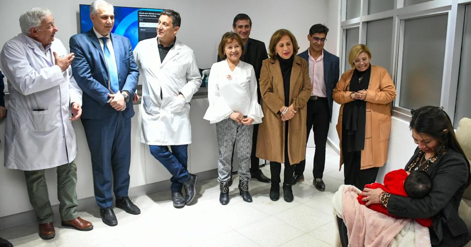 El Ministerio de Salud abrioacute su Espacio Amigo de la Lactancia