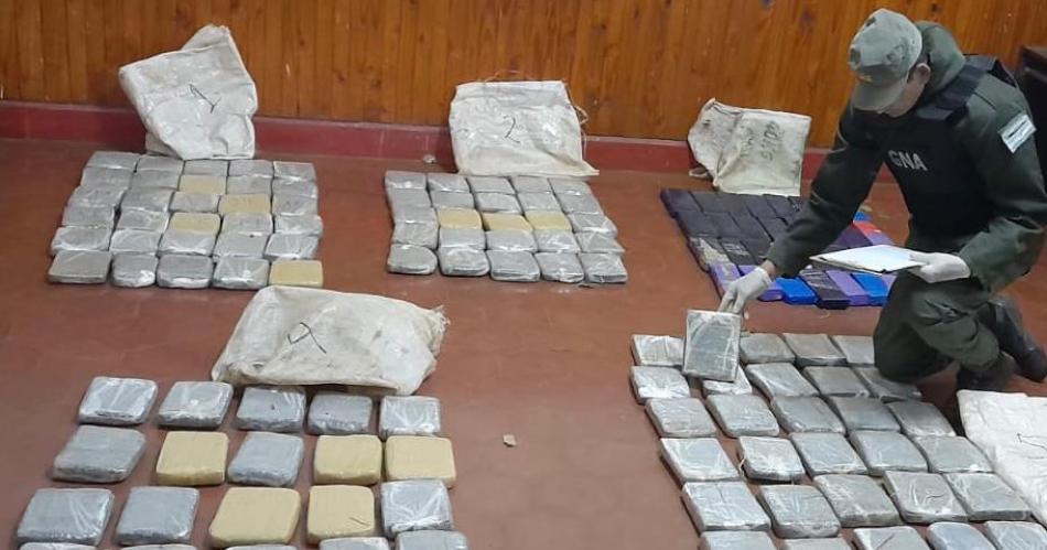 Gendarmeriacutea Nacional secuestroacute maacutes de 129 kilos de marihuana en Misiones