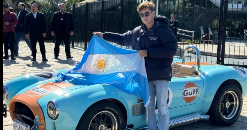 Franco Colapinto se ilusiona- Mi suentildeo es ser campeoacuten del mundo de Foacutermula 1