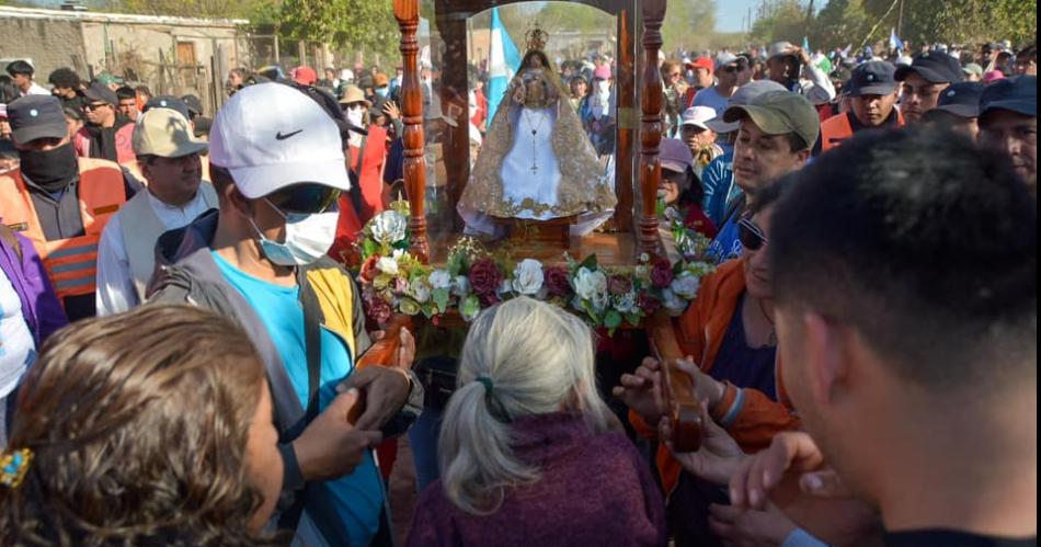 Monte Quemado vivioacute un acto de fe con la Virgen del Carballo