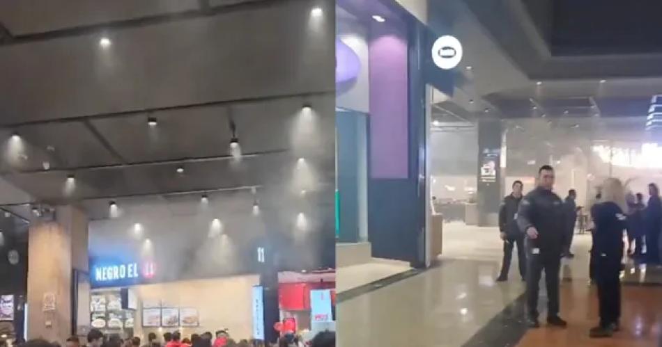 VIDEO  Diacutea de la nintildeez dramaacutetico- se incendioacute un shopping en medio de los festejos