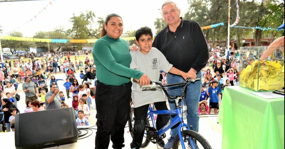 Una multitudinaria participacioacuten tuvo la gran celebracioacuten de los chicos en el Parque Aguirre