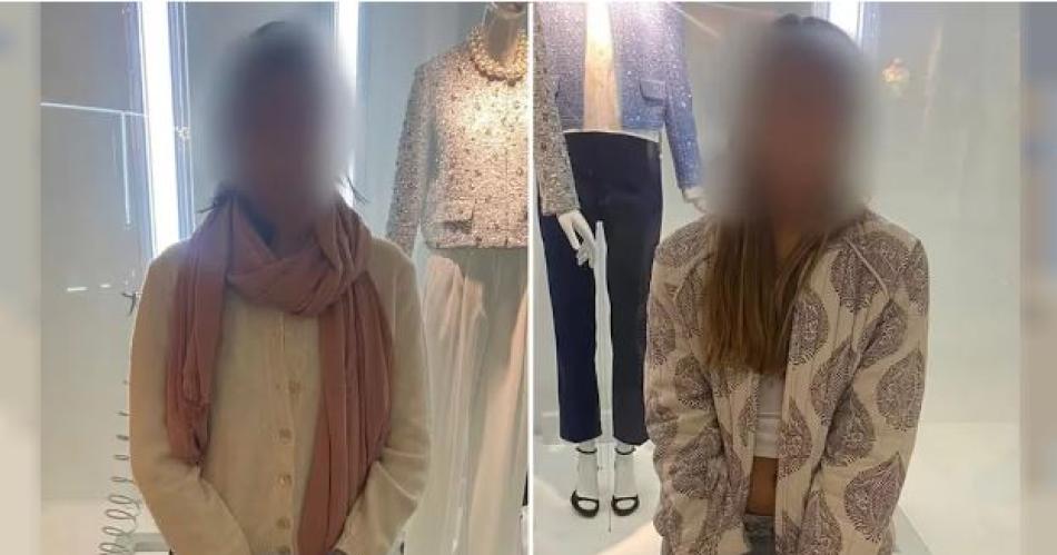 Dos turistas espantildeolas robaron ropa en un conocido shopping de Palermo