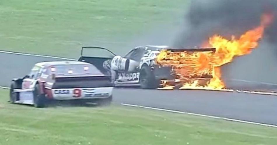 El mensaje de Mazzacane tras su accidente- Me estaba incendiando