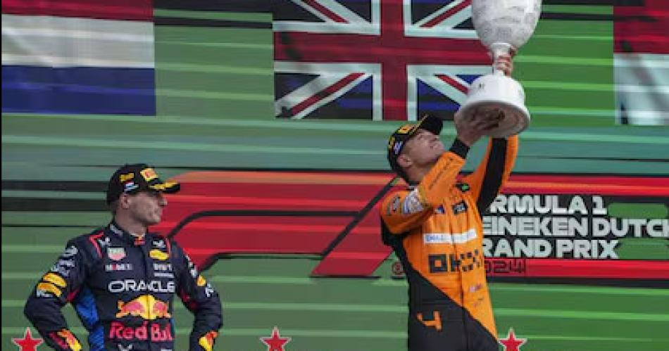 Lando Norris se quedoacute con el Gran Premio de Paiacuteses Bajos