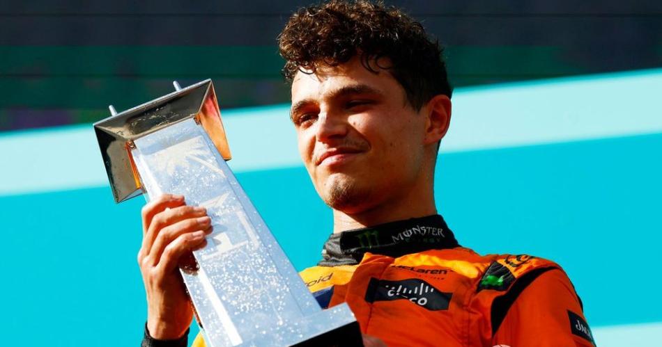 Lando Norris cortoacute con la hegemoniacutea de Verstappen