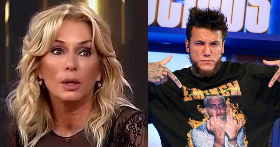 Yanina Latorre destrozoacute a Alex Caniggia por tratar de barat a L-Gante