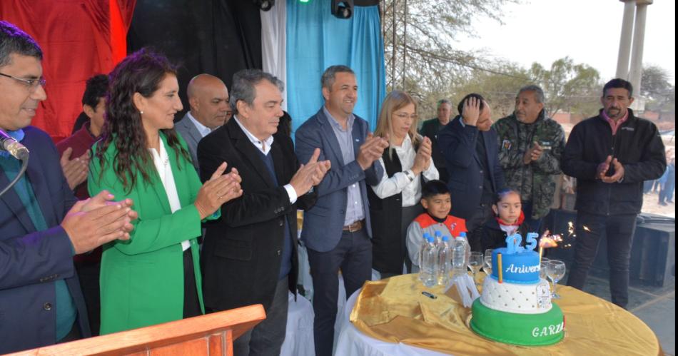 Garza celebroacute su aniversario con entrega de viviendas y la inauguracioacuten de obras