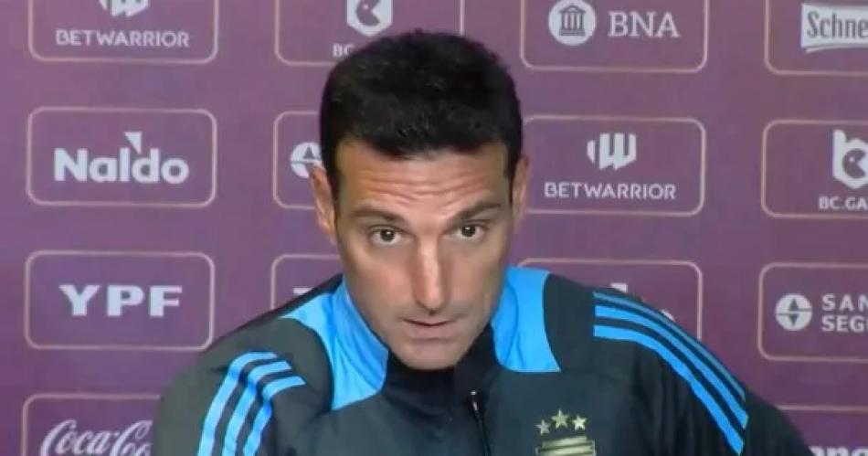 Scaloni antes del duelo con Chile- La 10 tiene duentildeo y el capitaacuten lo definiremos mantildeana