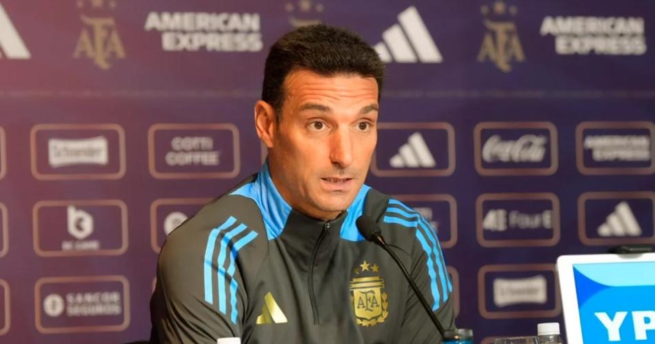 Sin Messi ni Di Mariacutea la nueva formacioacuten de Lionel Scaloni para recibir a Chile