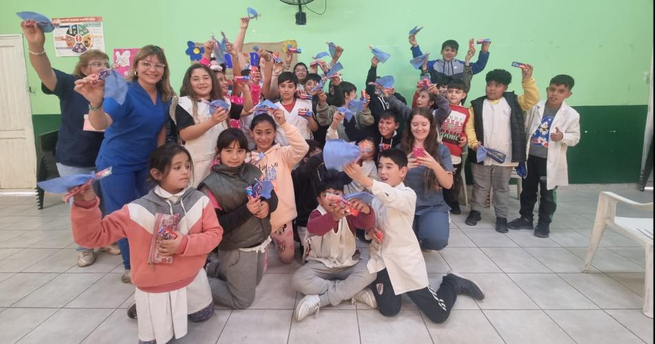 Sonrisas Santiaguentildeas y el Hospital de Lavalle realizaron un Taller de Salud Bucal