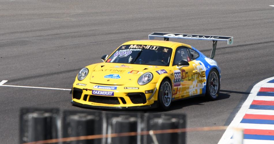 Feldmann y Salas los maacutes veloces en los ensayos de la Porsche Cup