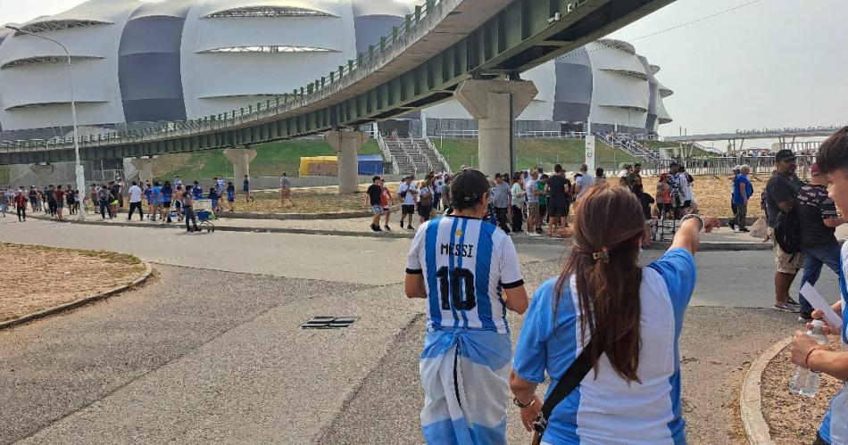 EN FOTOS- La previa de Los Pumas vs Sudaacutefrica en el Madre de Ciudades