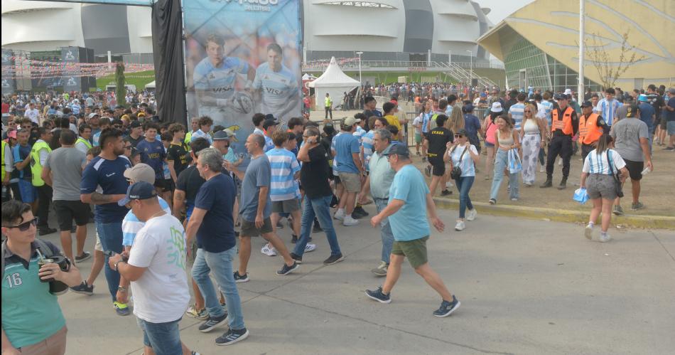 EN FOTOS- La previa de Los Pumas vs Sudaacutefrica en el Madre de Ciudades