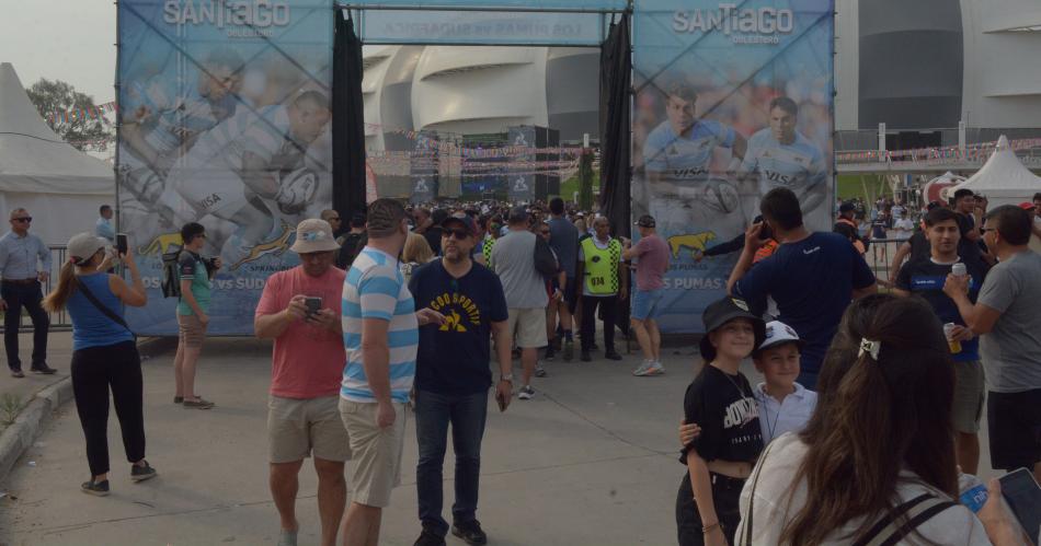 EN FOTOS- La previa de Los Pumas vs Sudaacutefrica en el Madre de Ciudades