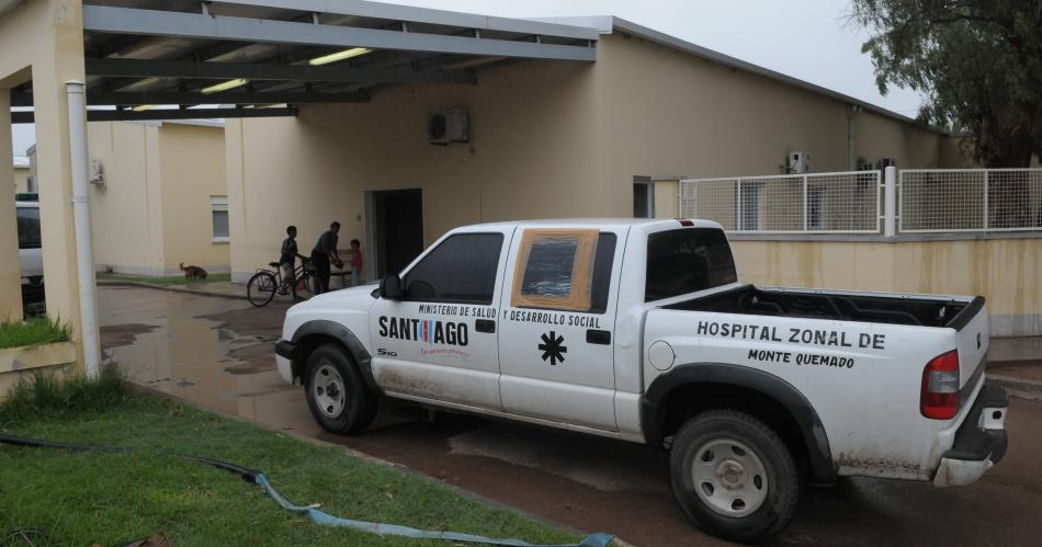 ANGUSTIA- El pequeño fue conducido al hospital de Monte Quemado Después al Cepsi en ciudad capital Est� fuera de peligro