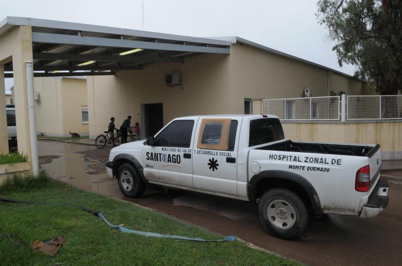 ANGUSTIA- El pequeño fue conducido al hospital de Monte Quemado Después al Cepsi en ciudad capital Est� fuera de peligro