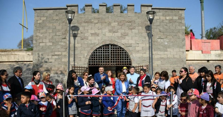 Fuentes habilitoacute el tuacutenel que conecta el Parque del Encuentro con el Parque de los Nintildeos