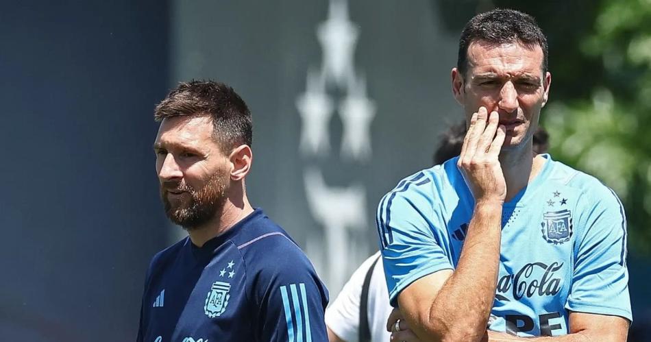 Scaloni dio la lista con el regreso de Lionel Messi